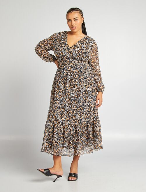 Robe longue grande taille decouvrez notre selection Kiabi