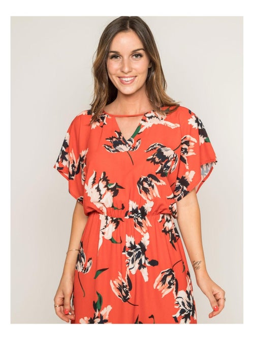 Robe longue imprimée ICHINO - Kiabi