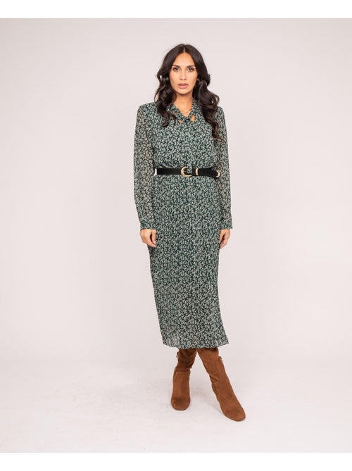 Robe longue imprimee IFLOR - Kiabi