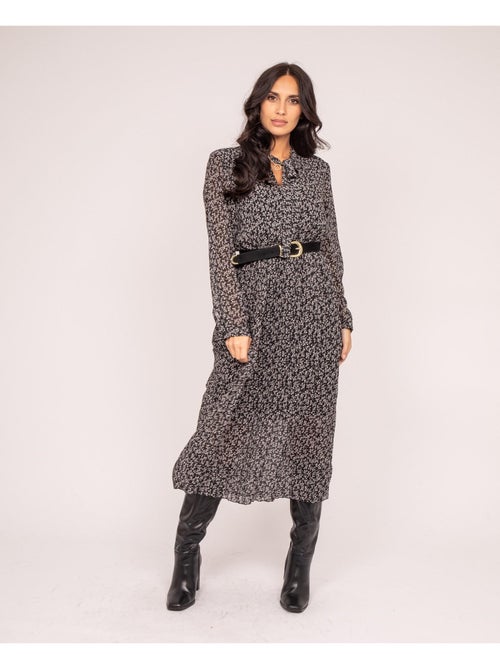 Robe longue imprimee IFLOR - Kiabi