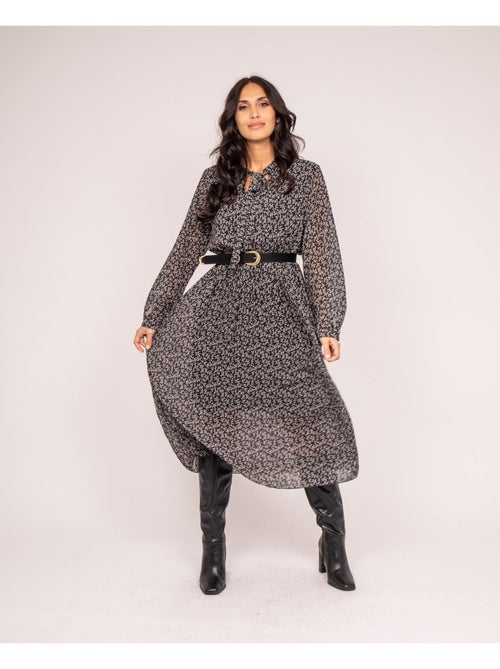 Robe longue imprimee IFLOR - Kiabi