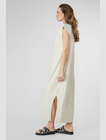 Robe longue IXORA droite 'Le Temps Des Cerises'