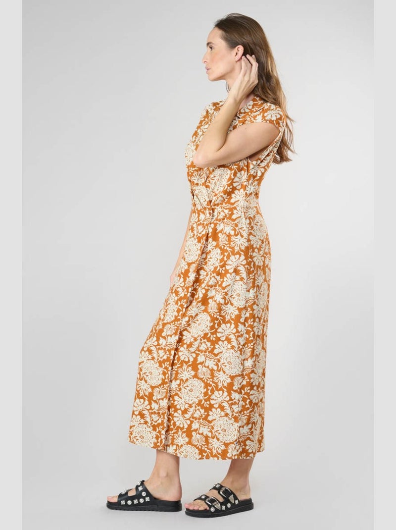 Robe longue JOUBARB droite 'Le Temps Des Cerises' Multicolore - Kiabi