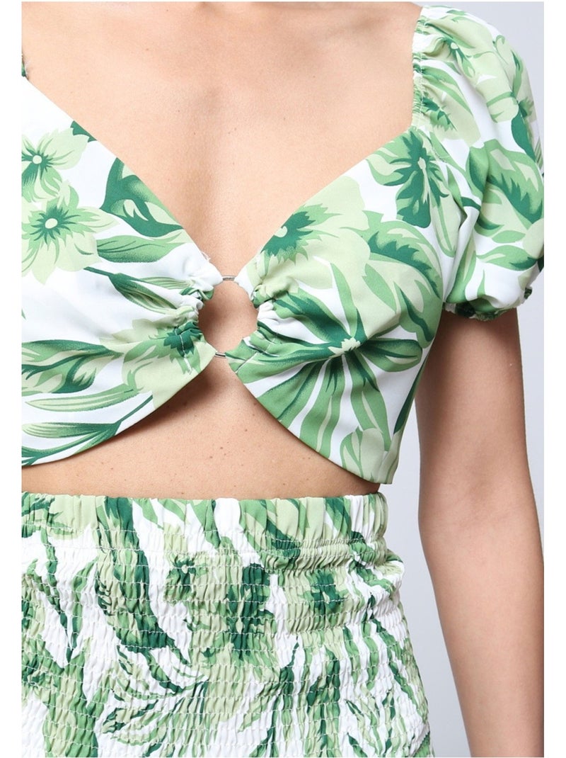 Robe longue Kebello Vert - Kiabi