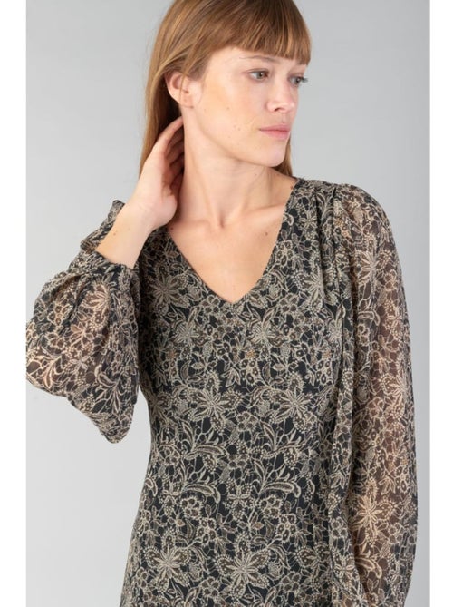 Robe longue KIP droite 'Le Temps Des Cerises' - Kiabi