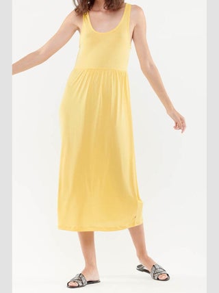 Robe longue LALY plissée 'Le Temps Des Cerises'