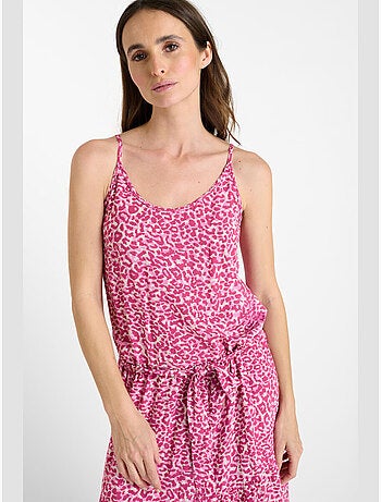 Robe longue LISAKA droite 'Le Temps Des Cerises'