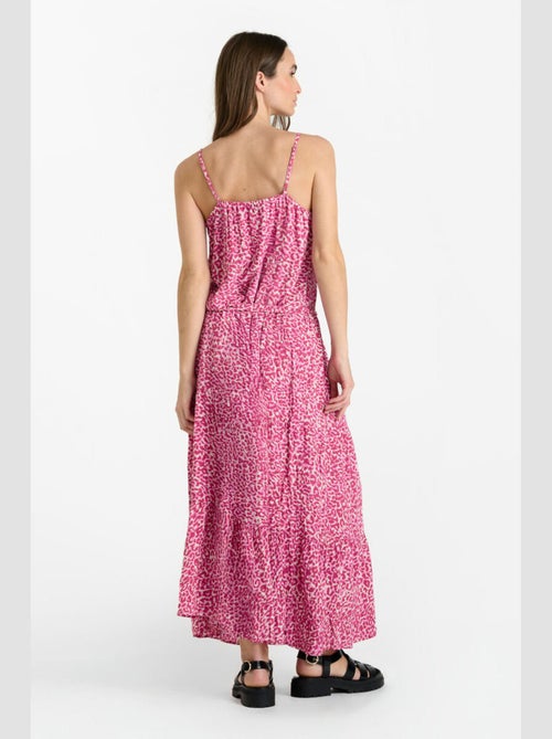 Robe longue LISAKA droite 'Le Temps Des Cerises' - Kiabi