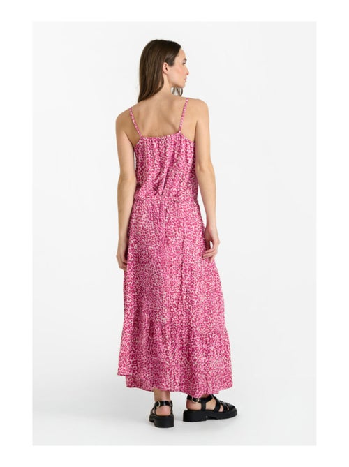 Robe longue LISAKA droite 'Le Temps Des Cerises' - Kiabi