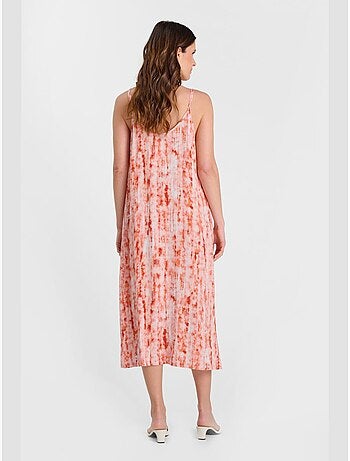 Robe longue MAENA droite 'Le Temps Des Cerises'
