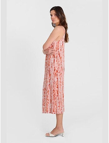 Robe longue MAENA droite 'Le Temps Des Cerises'