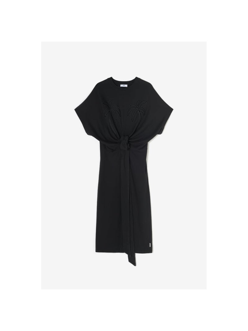 Robe longue MIKY droite 'Le Temps Des Cerises' Noir - Kiabi