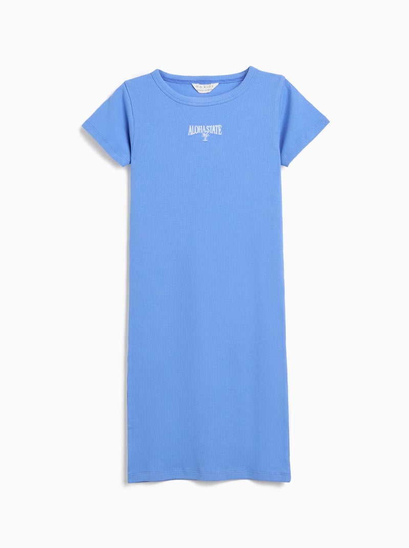 Robe longue MO Fashion Bleu - Kiabi