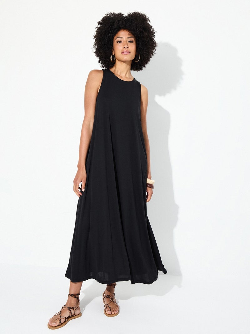 Robe longue MO Fashion Noir - Kiabi