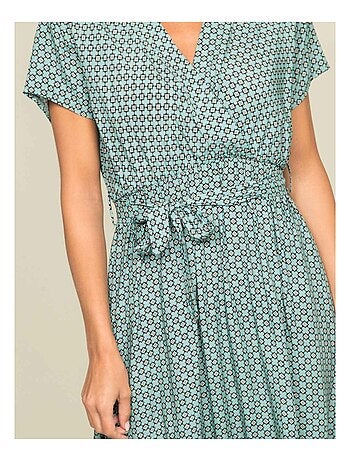 Robe longue motifs ICARE