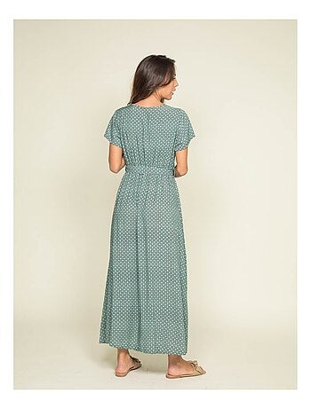 Robe longue motifs ICARE