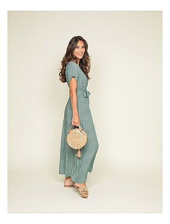 Robe longue motifs ICARE