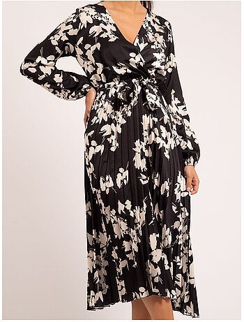 Robe longue motifs ICHELLE