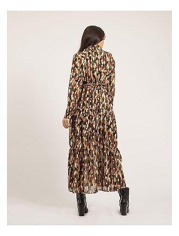 Robe longue motifs IDETTA