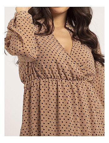 Robe longue motifs IDYANA