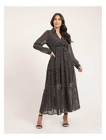 Robe longue motifs IDYANA