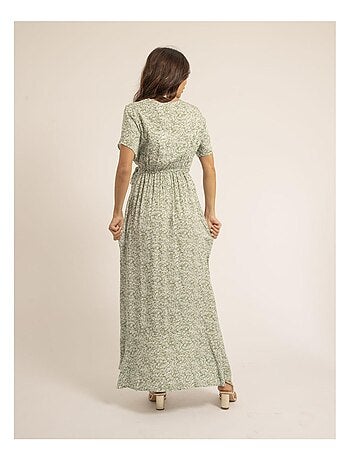 Robe longue motifs igaelle