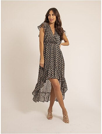 Robe longue motifs IGALIE