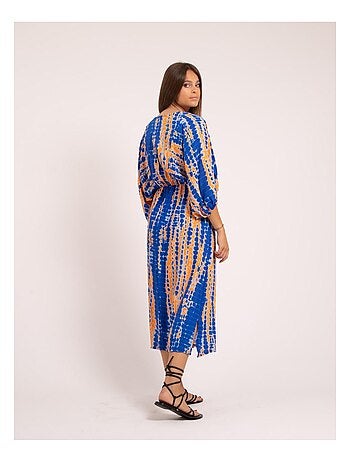 Robe longue motifs ILAZINE