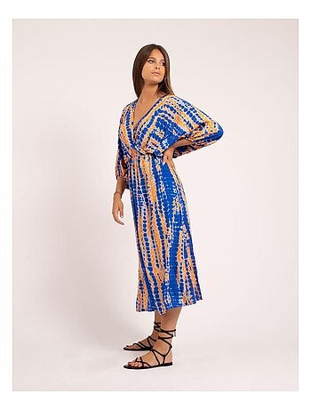 Robe longue motifs ILAZINE
