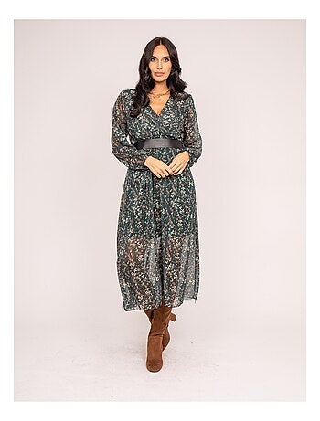 Robe longue motifs INCA