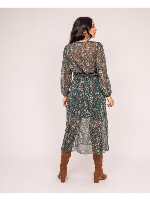 Robe longue motifs INCA - Kiabi