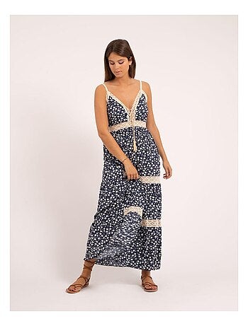 Robe longue motifs INOZEL