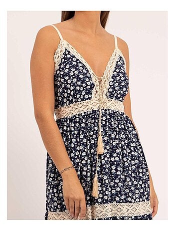 Robe longue motifs INOZEL