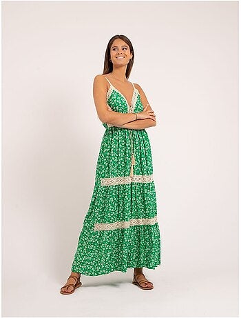 Robe longue motifs INOZEL