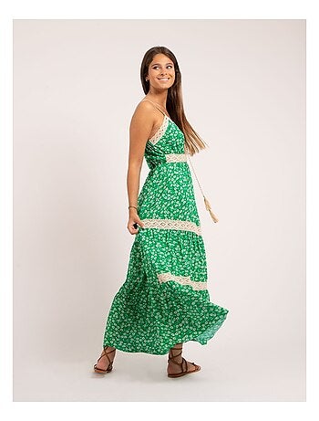 Robe longue motifs INOZEL