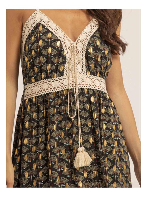 Robe longue motifs IPINA - Kiabi