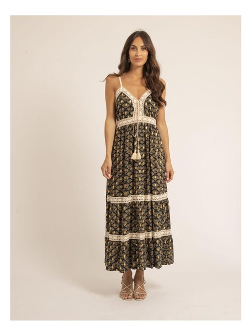 Robe longue motifs IPINA - Kiabi
