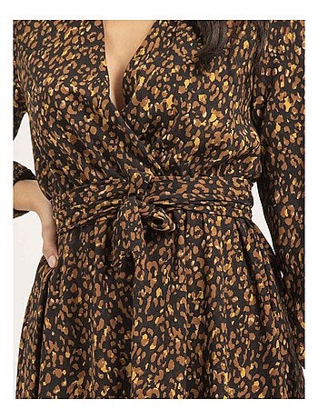 Robe longue motifs ISLAND