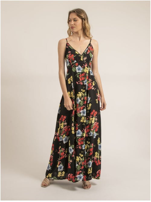 Robe longue motifs ITALIKA - Kiabi