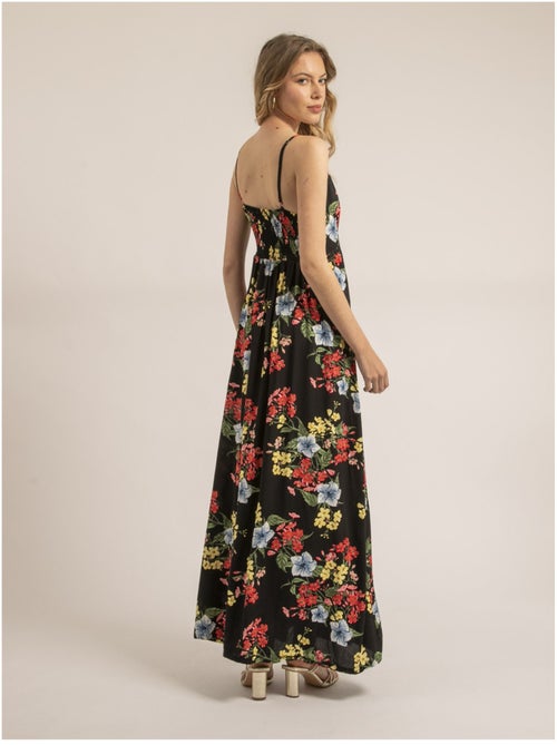 Robe longue motifs ITALIKA - Kiabi