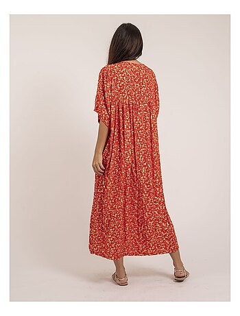 Robe longue motifs IVRY