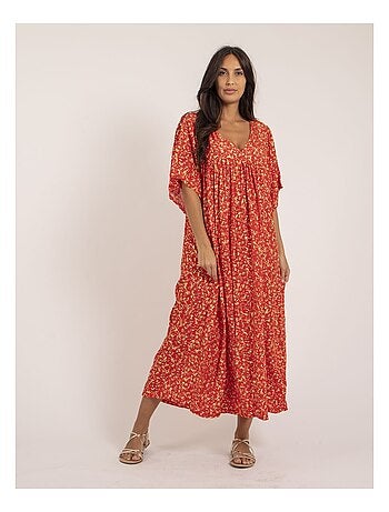 Robe longue motifs IVRY