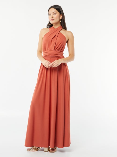 Robe longue multipositions - Kiabi