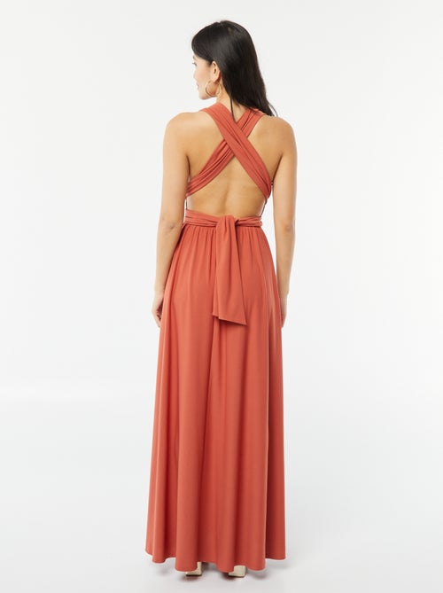 Robe longue multipositions - Kiabi