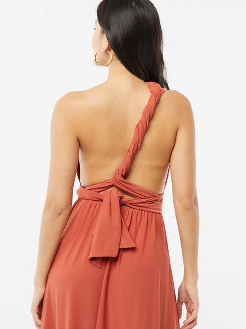 Robe longue multipositions - Kiabi