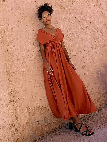 Robe longue multipositions