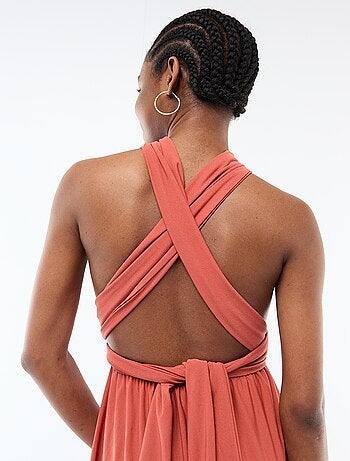 Robe longue multipositions