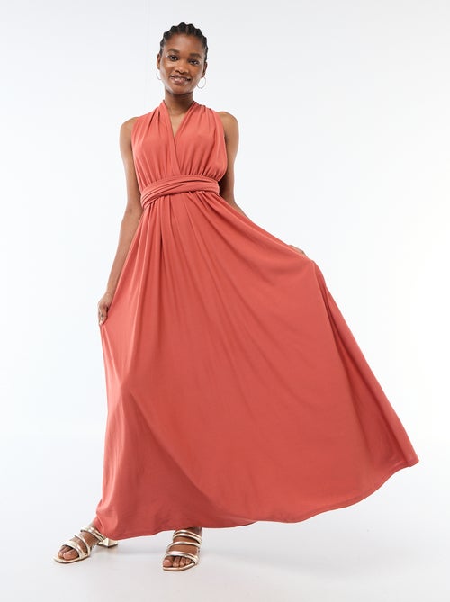 Robe longue multipositions - Kiabi