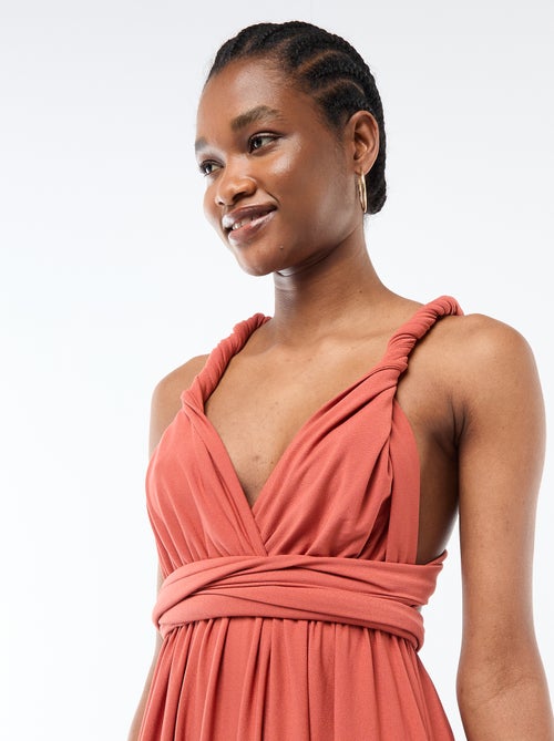 Robe longue multipositions - Kiabi