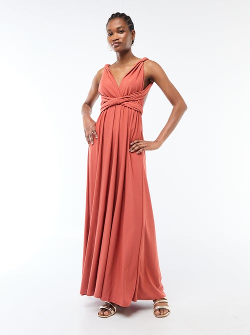 Robe longue multipositions - Kiabi